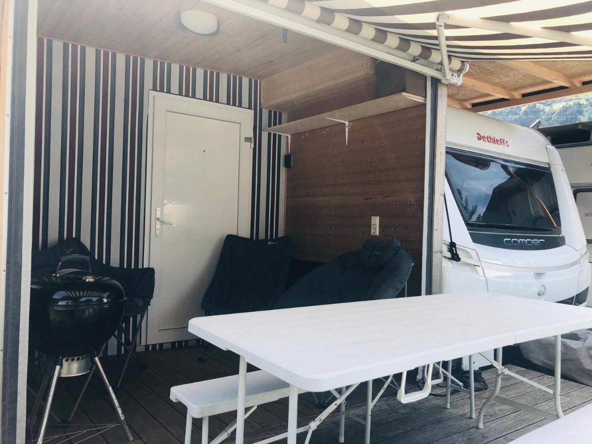 Zillerglueckhuette - 5 Sterne Camping Aufenfeld Aschau Im Zillertal Eksteriør bilde